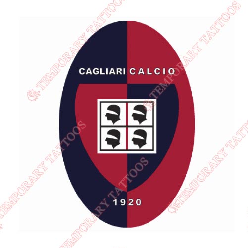 Cagliari Customize Temporary Tattoos Stickers NO.8272